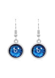 Bright & Beautiful Drop Earrings in Vintage Silver - EDVS015