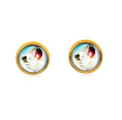 Birds of a Feather Stud Earrings in Gold - ESG027