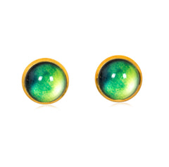 Ombre Stud Earrings in Gold - ESG045