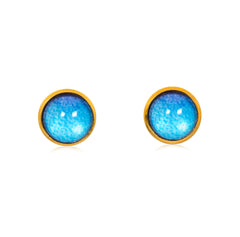 Ombre Stud Earrings in Gold - ESG117