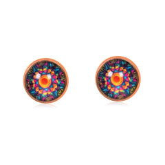 Bright & Beautiful Stud Earrings in Rose Gold - ESRG050