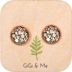 Spring Time Blossoms Stud Earrings in Rose Gold - ESRG065