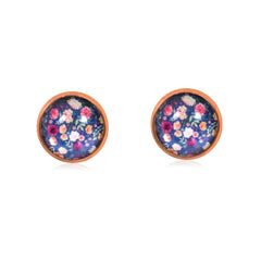 Spring Time Blossoms Stud Earrings in Rose Gold - ESRG068