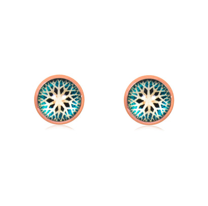 Feeling Festive Stud Earrings in Rose Gold - ESRG087