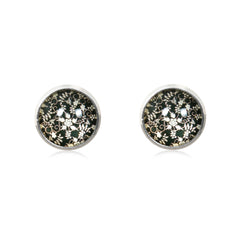 Spring Time Blossoms Stud Earrings in Silver - ESS013