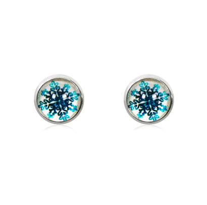Feeling Festive Stud Earrings in Silver - ESS064