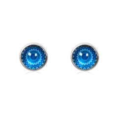 Mandala Stud Earrings in Silver - ESS084