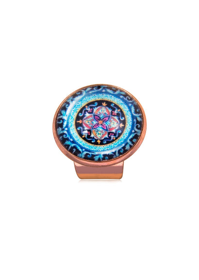 Bright & Beautiful Wide Band Ring in Rose Gold - RWBRG007